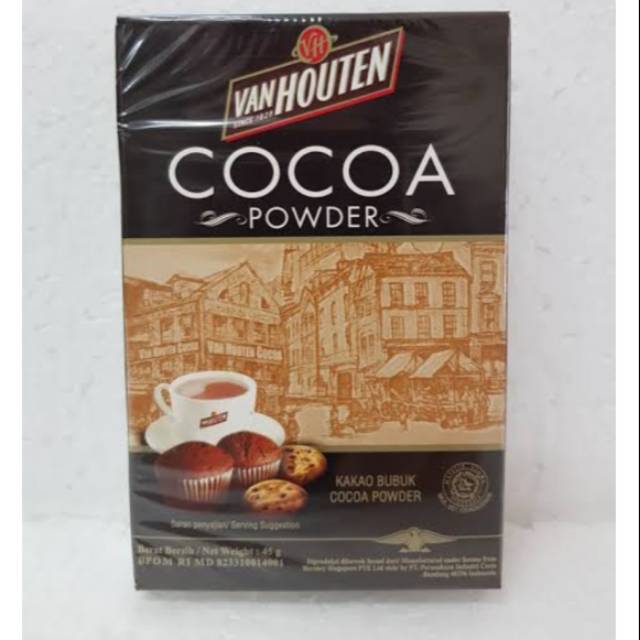 

Van Houten Cocoa Powder Box 45gram