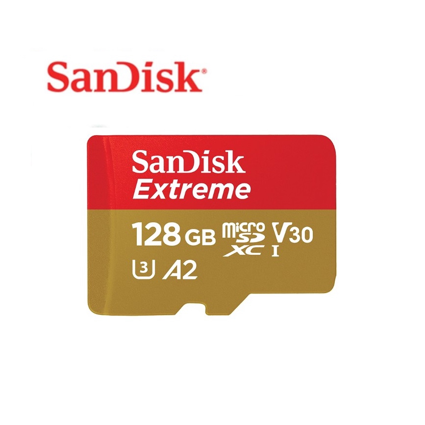 SanDisk Extreme 128GB A2 160MB/s MicroSD Card