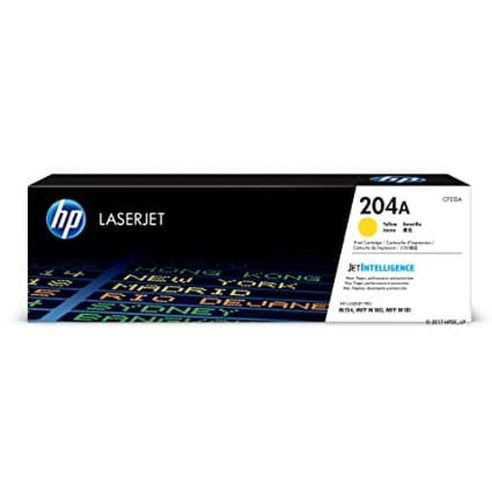 Toner HP 204A Yellow (CF512A)