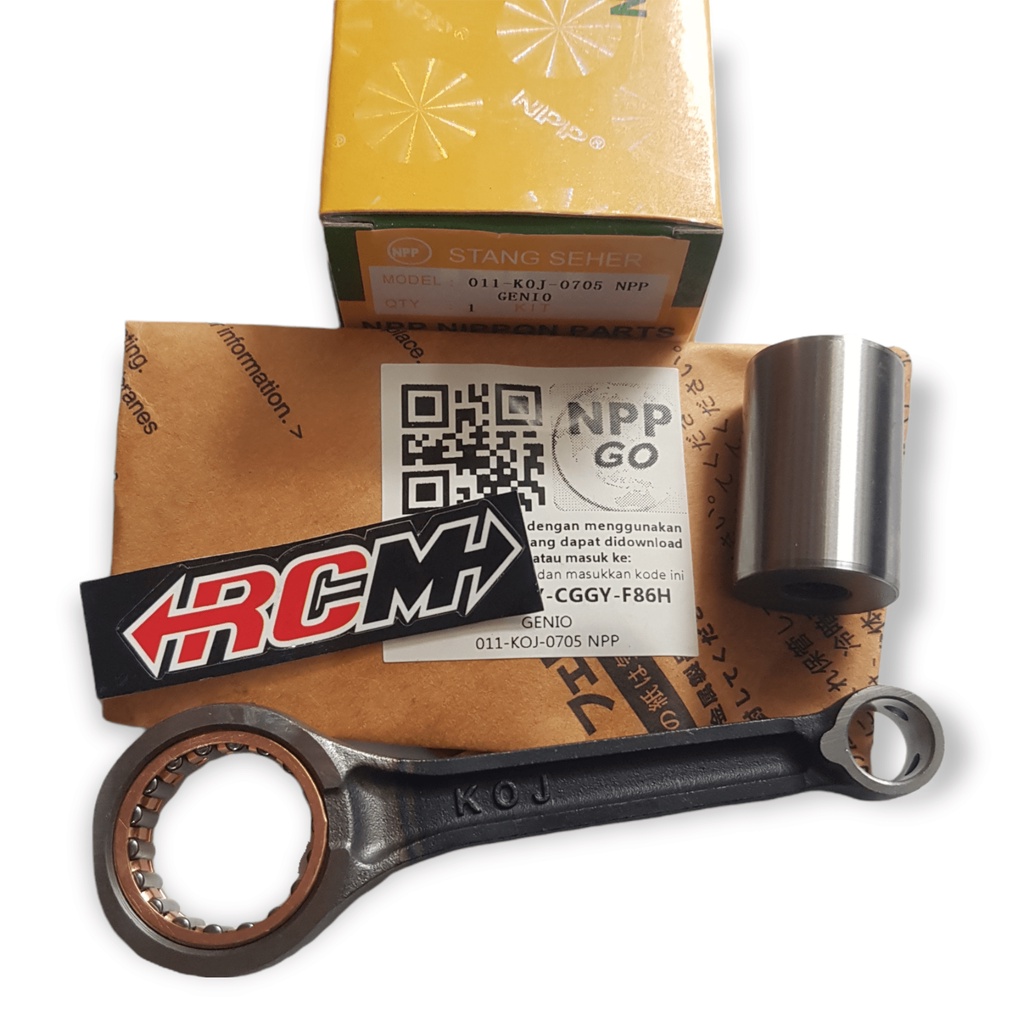 011-K0J-0705 STANG SETANG SEHER SEKER PISTON CONNECTING ROD CONROD KIT GENIO K0J ORI ORIGINAL NPP ASLI