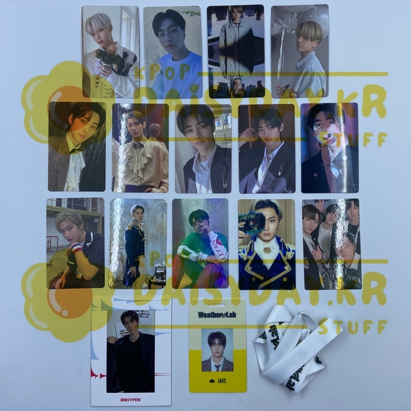 PC ENHYPEN | Mecima Chrybdis Carnival Dilemma M2U Bene Benefit Weverse Wv Unit Fever LD Lucky Draw P