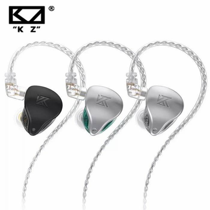 KZ AST with Mic 12BA Units 24 Balanced Armature HIFI In Ear Earphone