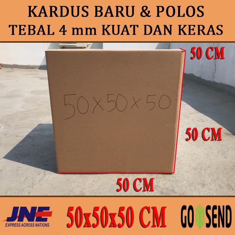 

kardus box karton polos uk 50x50x50