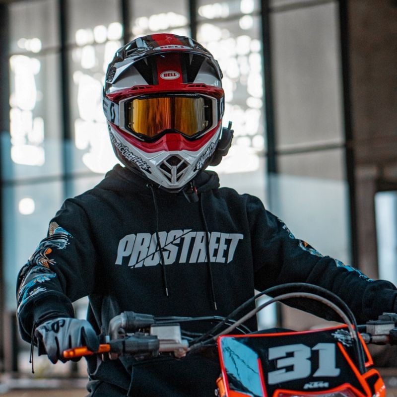 HOODIE | PROSTREET | HAND PISTON | LIKE NEW | BLACK | ORIGINAL PRODUCT | LIMITED EDITION