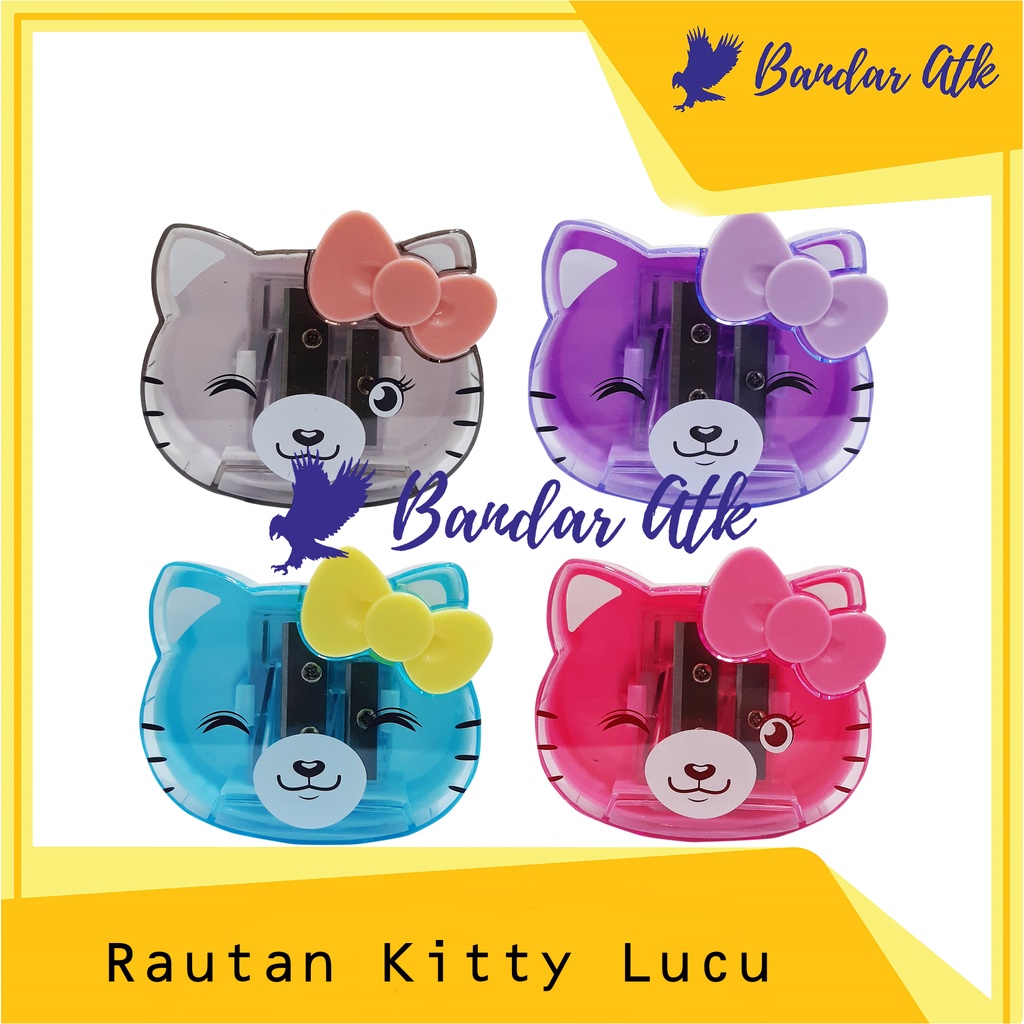 

XIAOLINGJING Rautan Serutan Pensil Sharpener Pencil Cute Cat [1 PCS]
