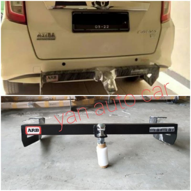 Towing Bar ARB Toyota CALYA / SIGRA Model Pendek Pengaman Bemper Belakang