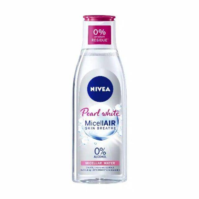 NIVEA MicellAIR Skin Breathe Micellar Water 125ml - Xpert - Pearl White - Hydration - Remover