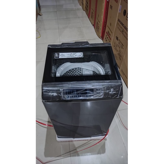 MESIN CUCI 1 TABUNG POLYTRON PAW 8028 TOP LOADING 8 KG ZEROMATIC