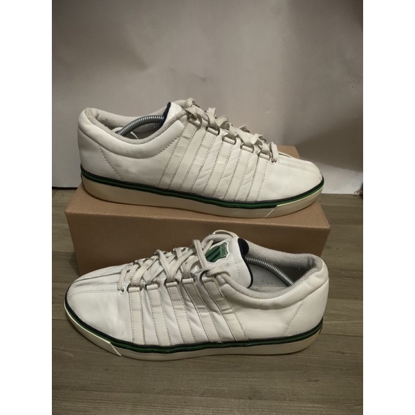 k swiss green and white