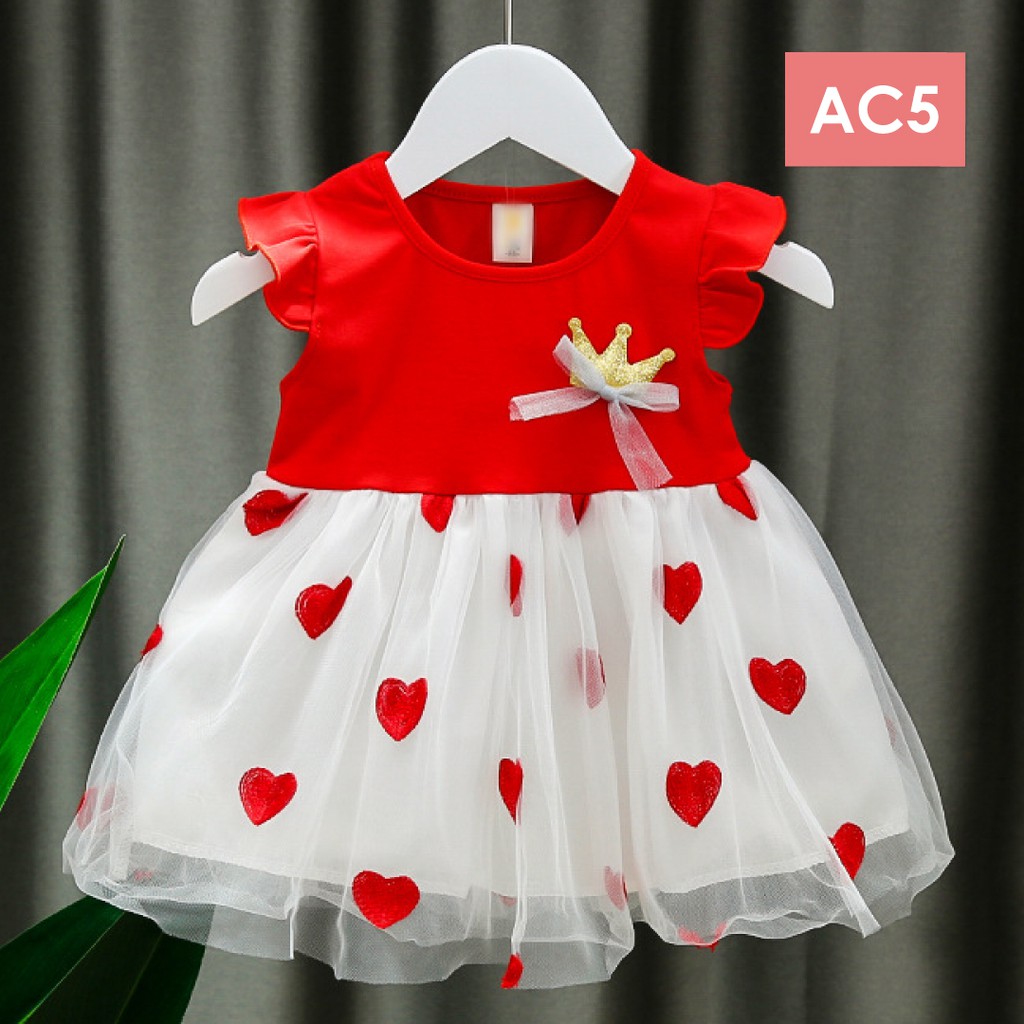 LAPAGO - Dress Gaun Anak Bayi Perempuan Import Motif Elegan Cantik Lucu 2021 usia 6 bulan - 3 tahun