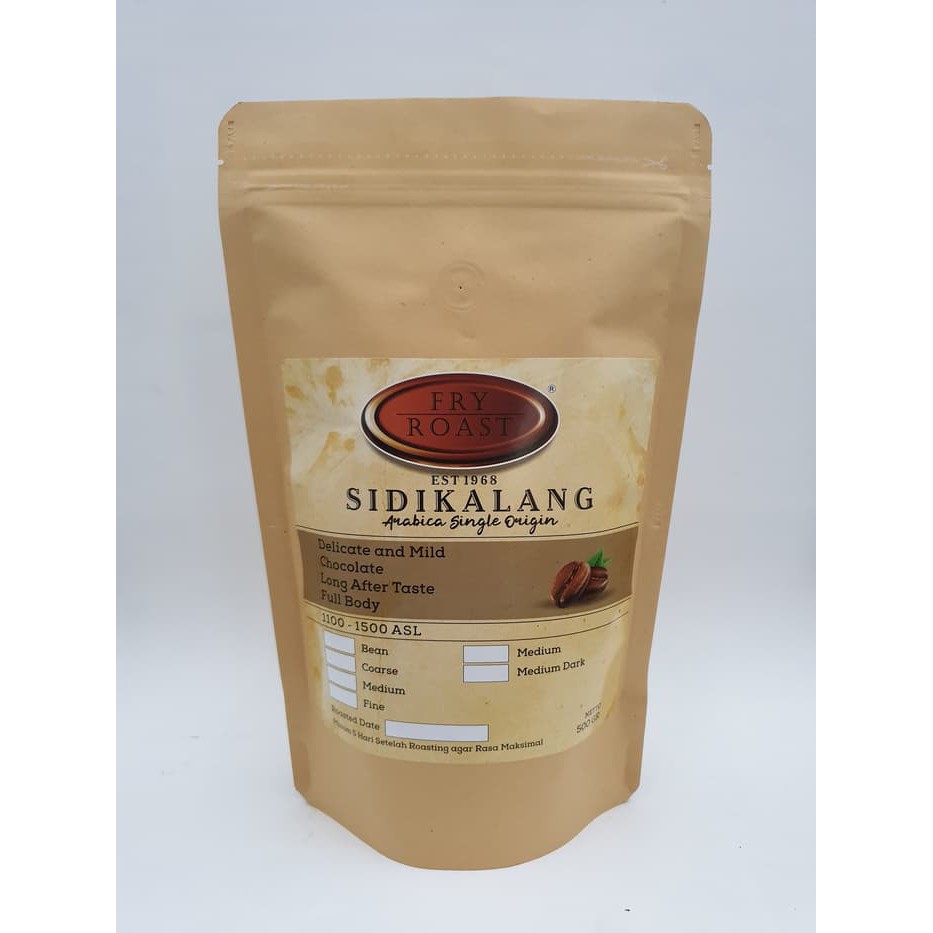 

KOPI ARABIKA SIDIKALANG 500 GRAM BIJI/BUBUK