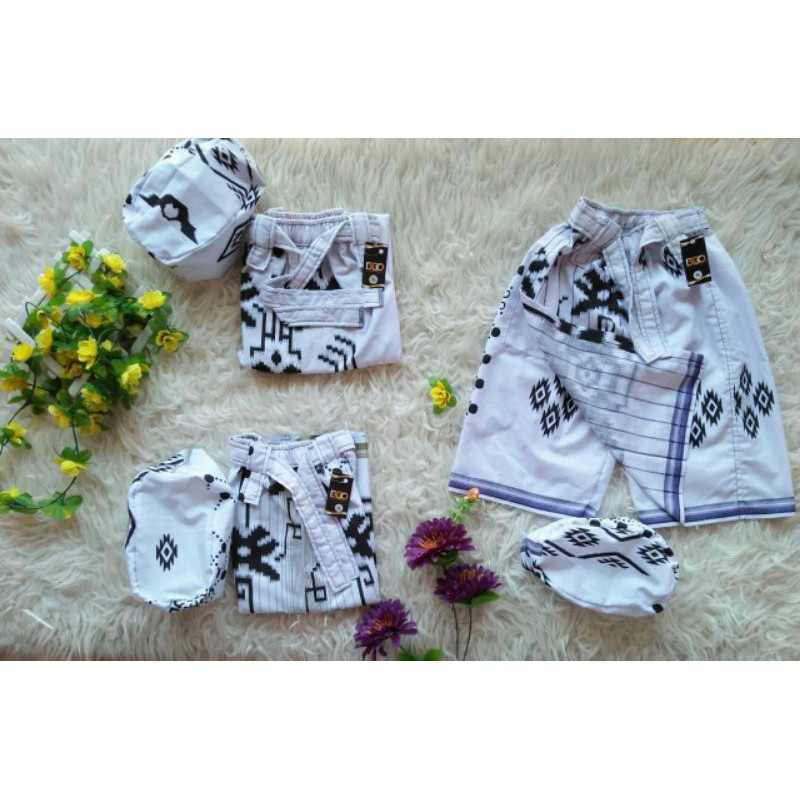 Sarung Celana Batik Anak Balita Usia 3-4 Tahun Size M