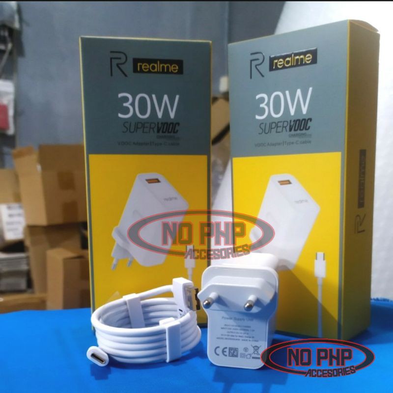 CHARGER REALME 7 / 6 PRO X2 PRO  NARZO ORIGINAL 100% 30W USB TYPE C