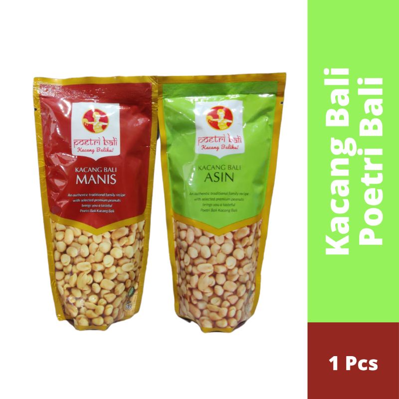 

Kacang Bali Poetri Bali 75gr