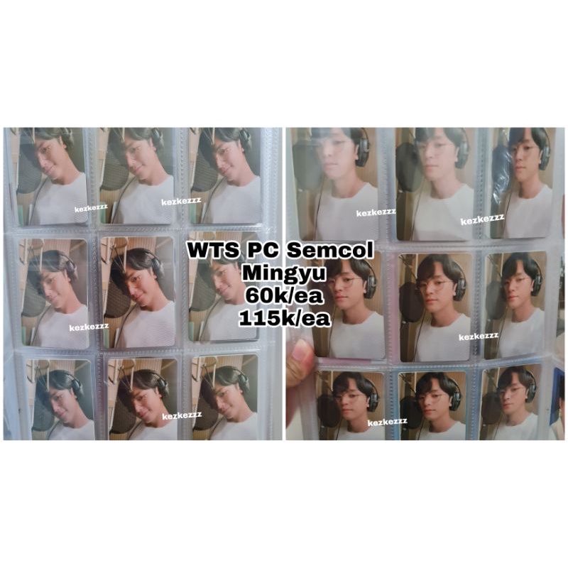 Photocard Semicolon Mingyu