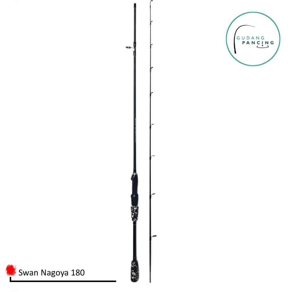 Rod / Joran Pancing Swan Nagoya 180 6-15LB | TIP Carbon solid