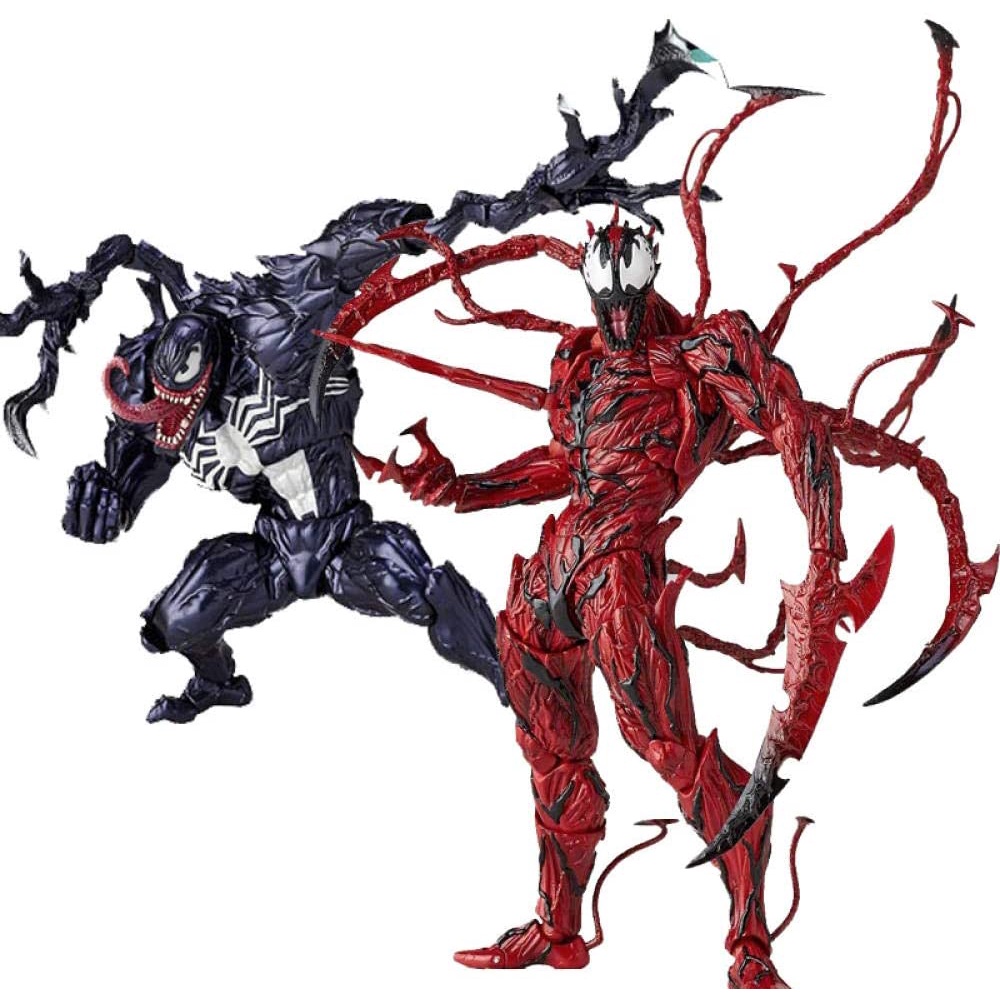 Mainan Action Figure Model Disney Spiderman Venom Carnage Dapat Diganti Untuk Dekorasi