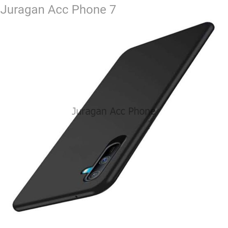 Soft Case Blackmatte Realme C2 Casing Silikon  Black Matte Hitam Polos Realme C2 Murah Original