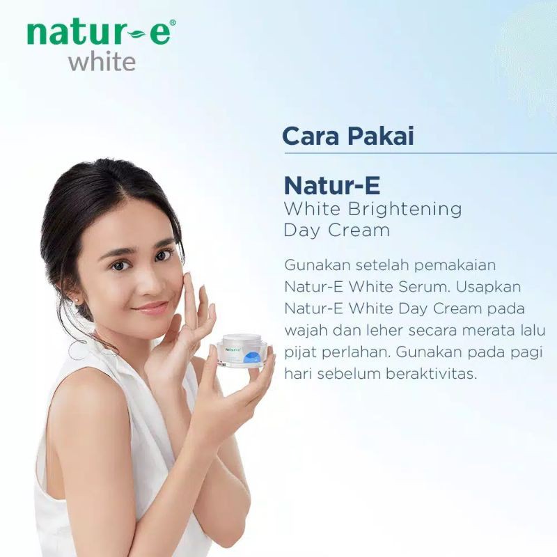 NATUR-E WHITE BRIGHTENING DAY CREAM 30GR