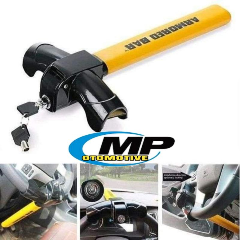 Kunci Setir Mobil Universal - Anti Maling