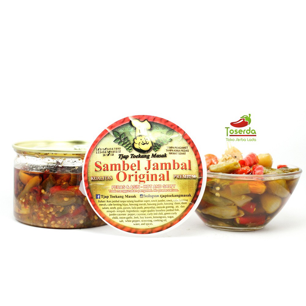 

Sambal Jambal Original Tjap Toekang Masak ORGANIKS