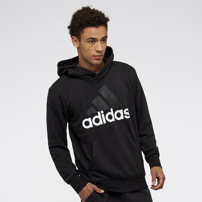 HE441 Jaket Hoodie Sweater JUmper Adidas Linear Essentials Grade Ori
