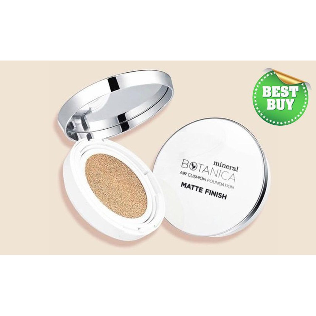 Mineral Botanica Air Cushion Foundation Matte Finish - Deep Beige