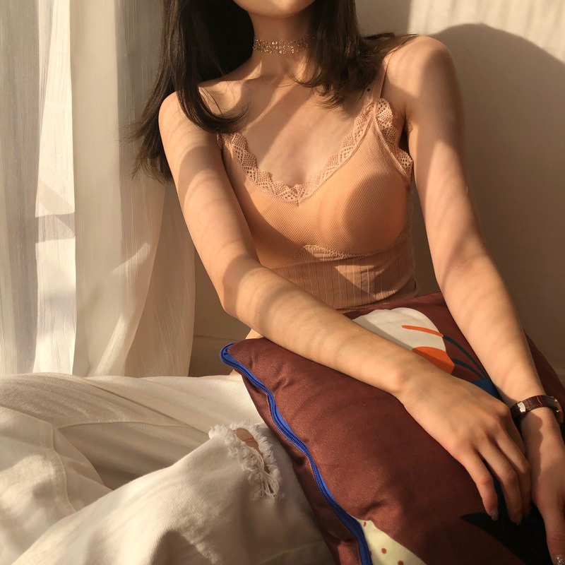 Miss H ~ 180 Tanktop Bra Wanita Pakaian Atasan Tanpa Lengan Tanktop Bra Singlet Import Model Kekinian