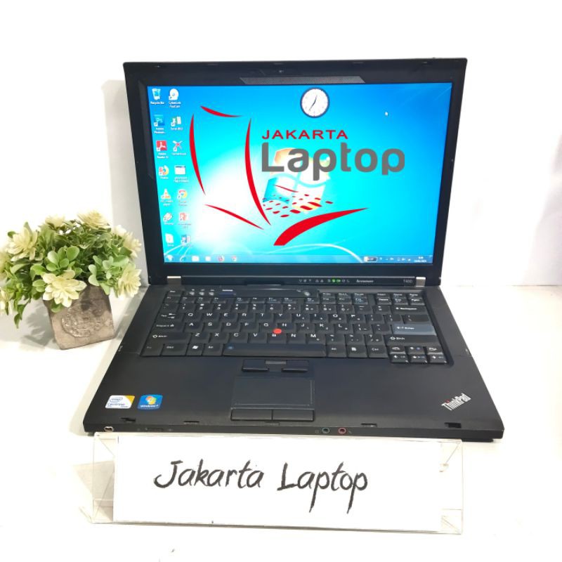 LAPTOP LENOVO THINKPAD T400 | CORE 2 DUO | RAM 4GB | SSD 512GB | MULUS MURAH BERGARANSI