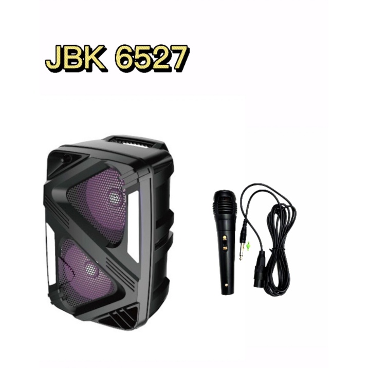 SPEAKER BLUETOOTH BESAR SPEAKER JBK 6527 WITH MICROPHONE BASS QUALITY