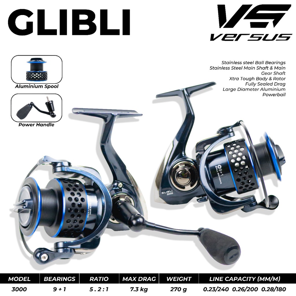 REEL VERSUS GLIBLI 3000