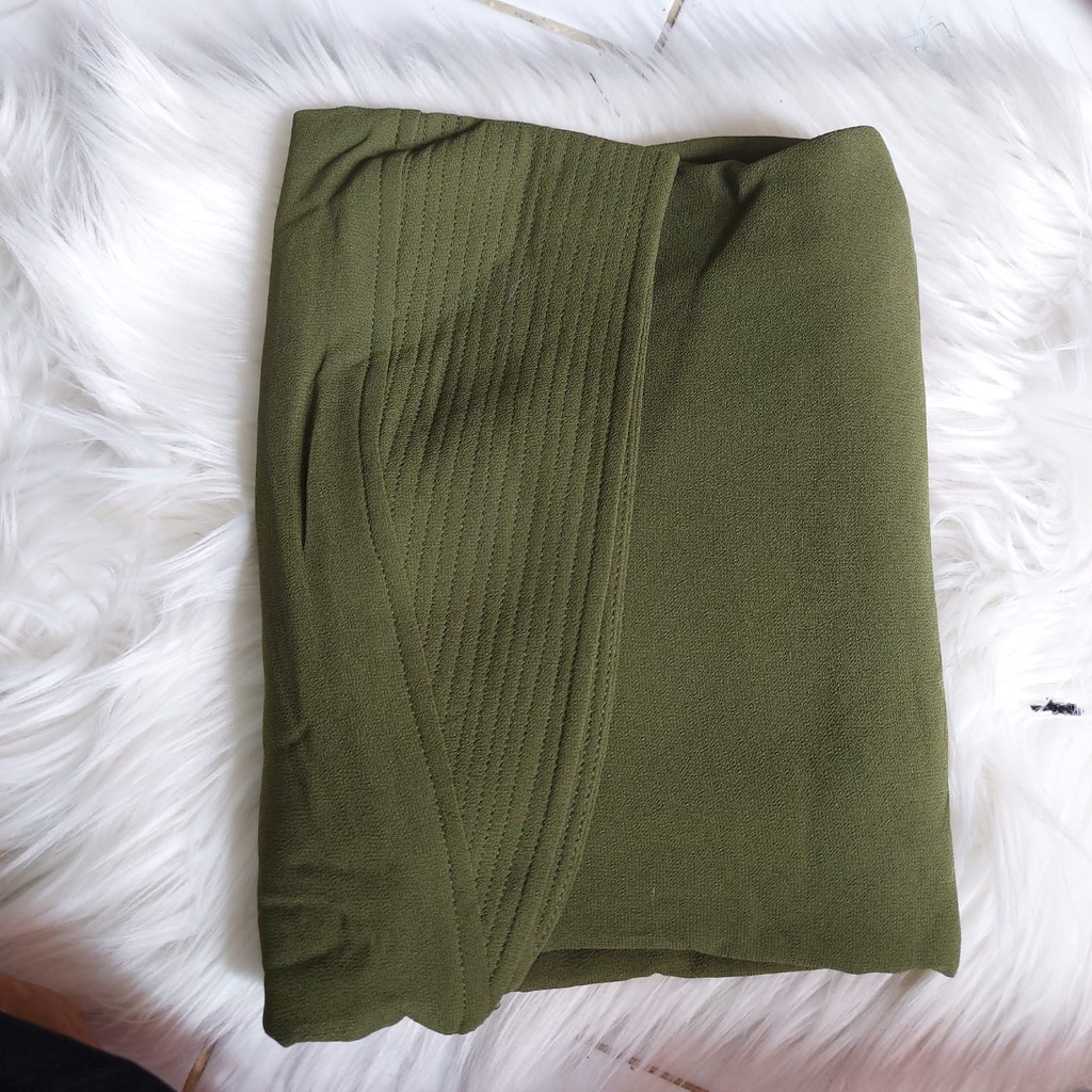 KHIMAR SAFA MINI ORI AWLIYA COLLECTION/KHIMAR TERBARU-Army