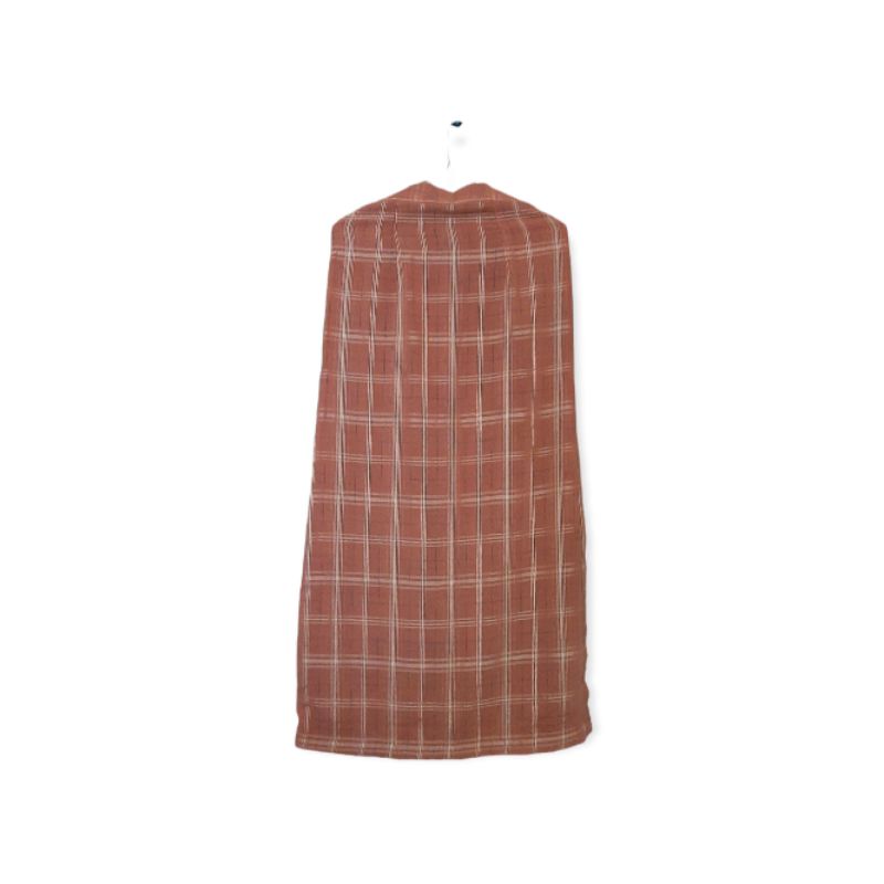 Rok Slimfit kotak kotak