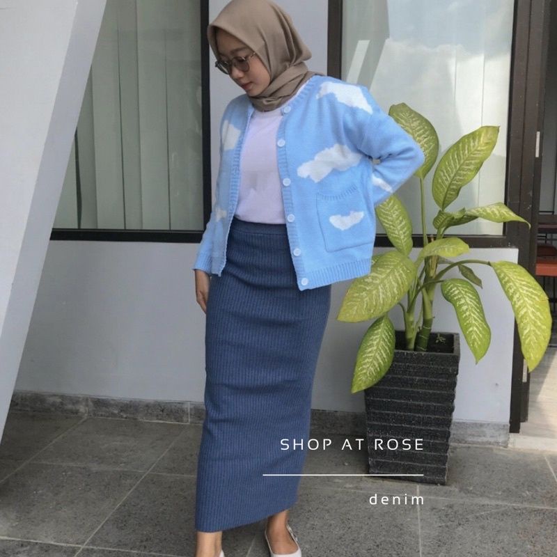 [BISA COD] Rok Rajut Span Maxi / Rok Rajut Panjang / Rok Span Knit Tebal Premium / Rok Span Panjang / Rok Rajut Gracila / Rok Rajut Panjang • rok span knit tebal,rok rajut premium