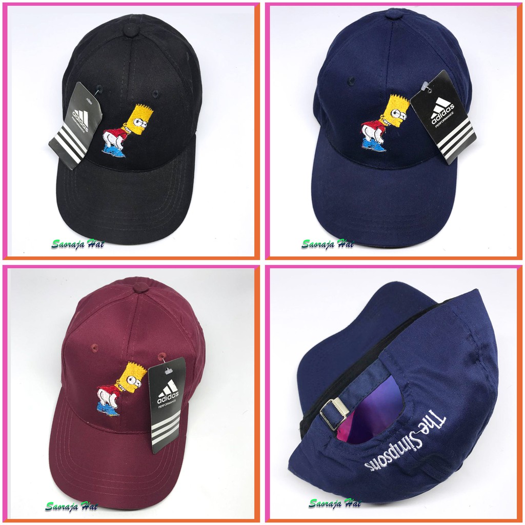 TOPI BASEBALL BORDIR THE SIMPSON HIGH QUALITY