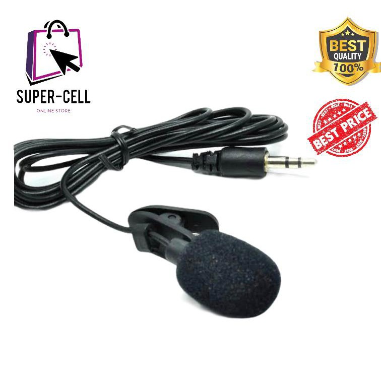 MIC CLIP ON MICROPHONE JEPIT SMARTPHONE MIKROFON VLOG SMULE KARAOKE LIVE YOUTUBE FACEBOOK