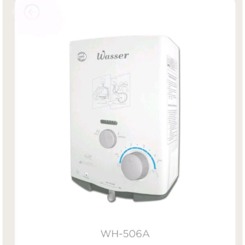WASSER Water Heater GAS LPG WH-506A / WH 506A / WH 506 A Pemanas Air