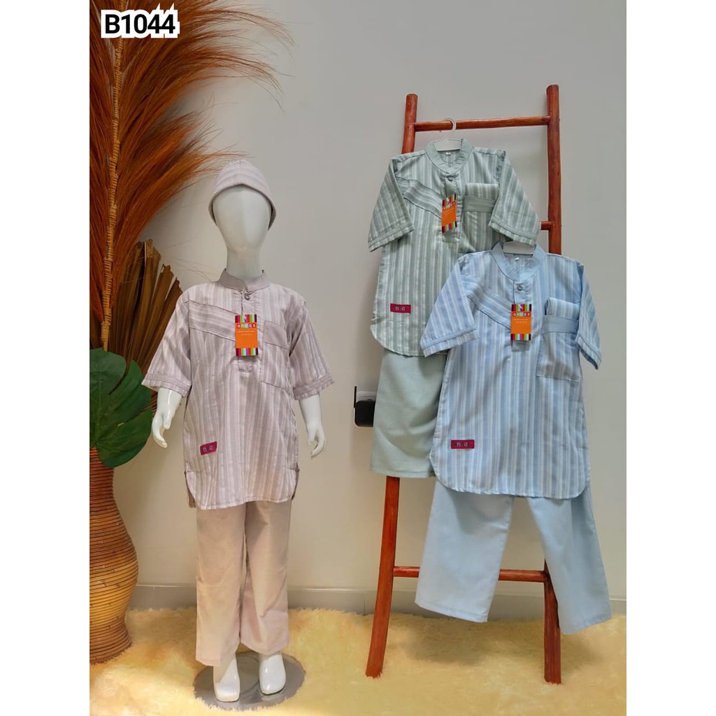 SETELAN MUSLIM BAJU KOKO ANAK SALUR B1044