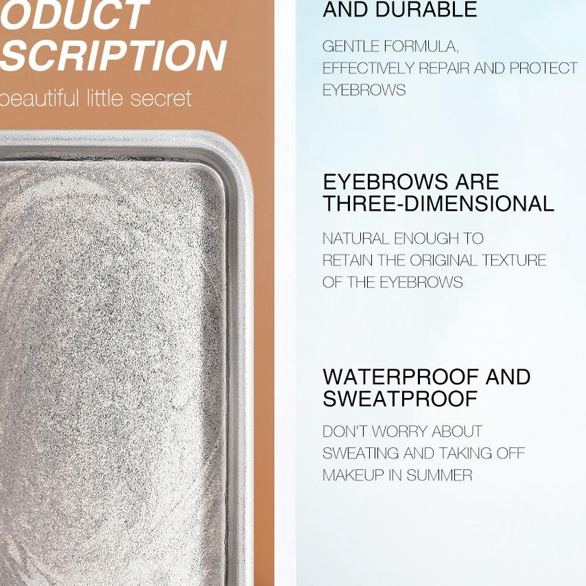 ● O.TWO.O Eyebrow Soap Brow Sculpt Lift Brow Styling Soap Waterproof Long Lasting Eyebrow Gel Pomade