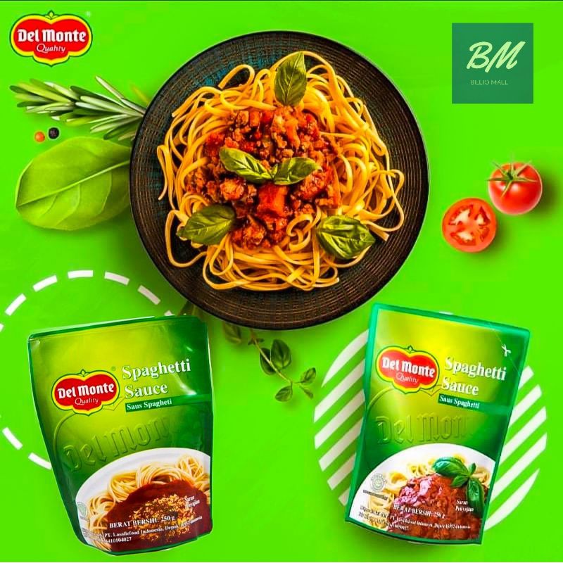 

Delmonte Spaghetti Sauce 250 gr / Delmonte Saus Spaghetti Pouch 250 gram / Del Monte Saus Spageti 250 gr / Delmonte Saus Spageti 250 gr / Del Monte Spaghetti Sauce Pouch 250 gr HALAL