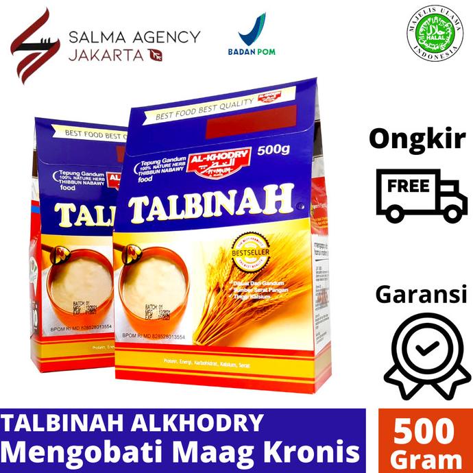 

Tepung Talbinah Al Khodry Bubur Gandum Herbal Obat Asam Lambung - Maag