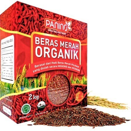 Panino Beras Merah Organik 2kg