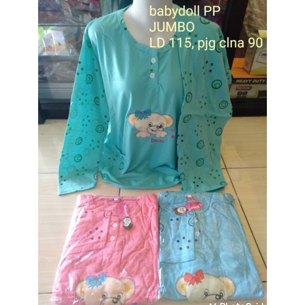 BABYDOLL PP JUMBO/BAJU TIDUR/KAOS