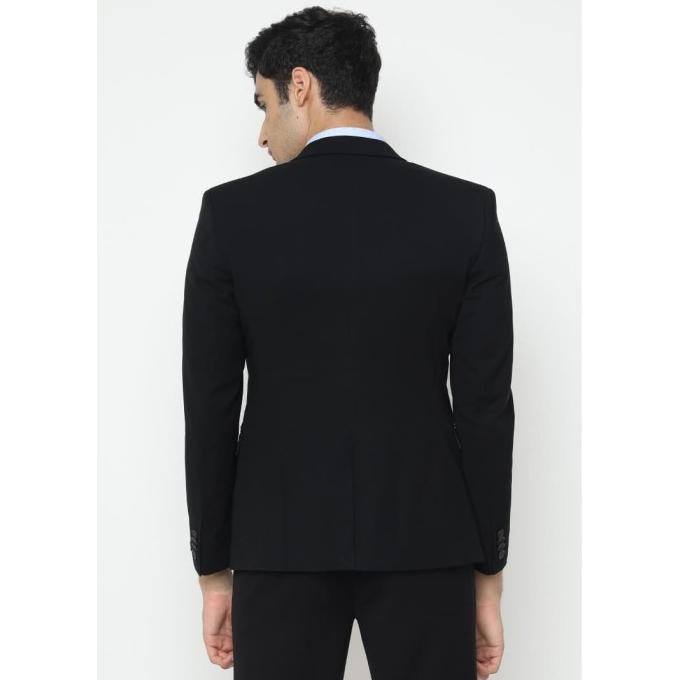 Jobb Omaha-N Jas Pria Slim Fit Hitam