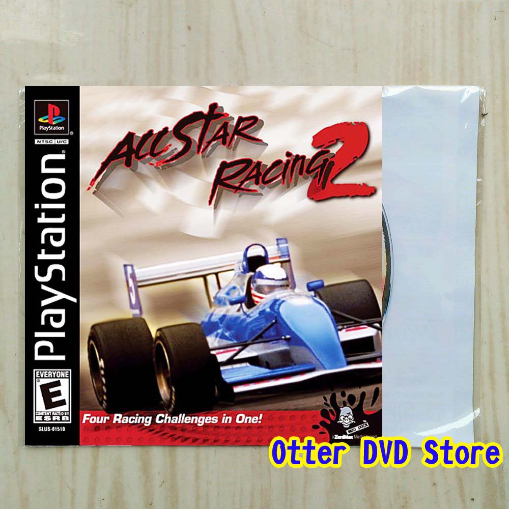 Kaset CD Game Ps1 Ps 1 All Star Racing 2 - AllStar Racing 2
