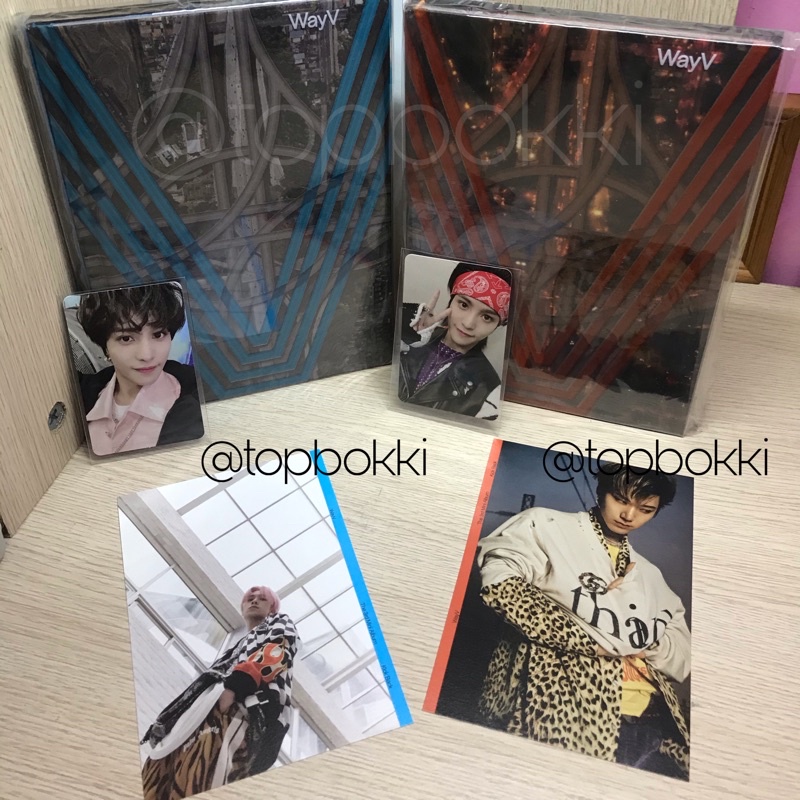 WAYV KICK BACK ALBUM FULL SET UNSEALED FULLSET STRANGER HITCHHIKER PC POSCA YANGYANG HENDERY TEN