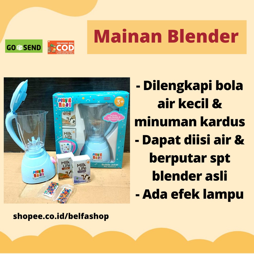 Blender Mainan Anak Perempuan jus bubble