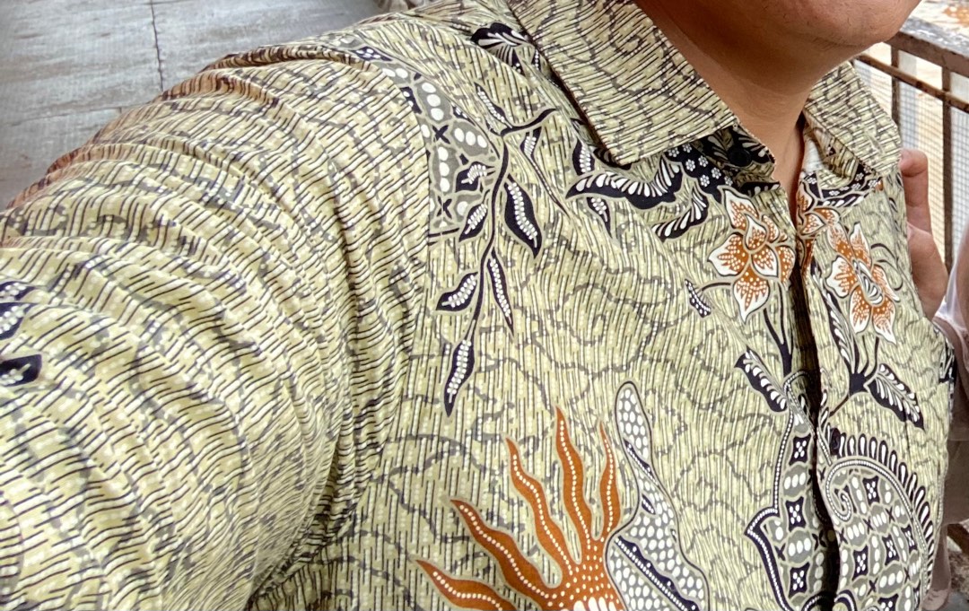 Kemeja Batik Pria Slim Fit Baju Batik Slim Fit Lengan Panjang Ckl17