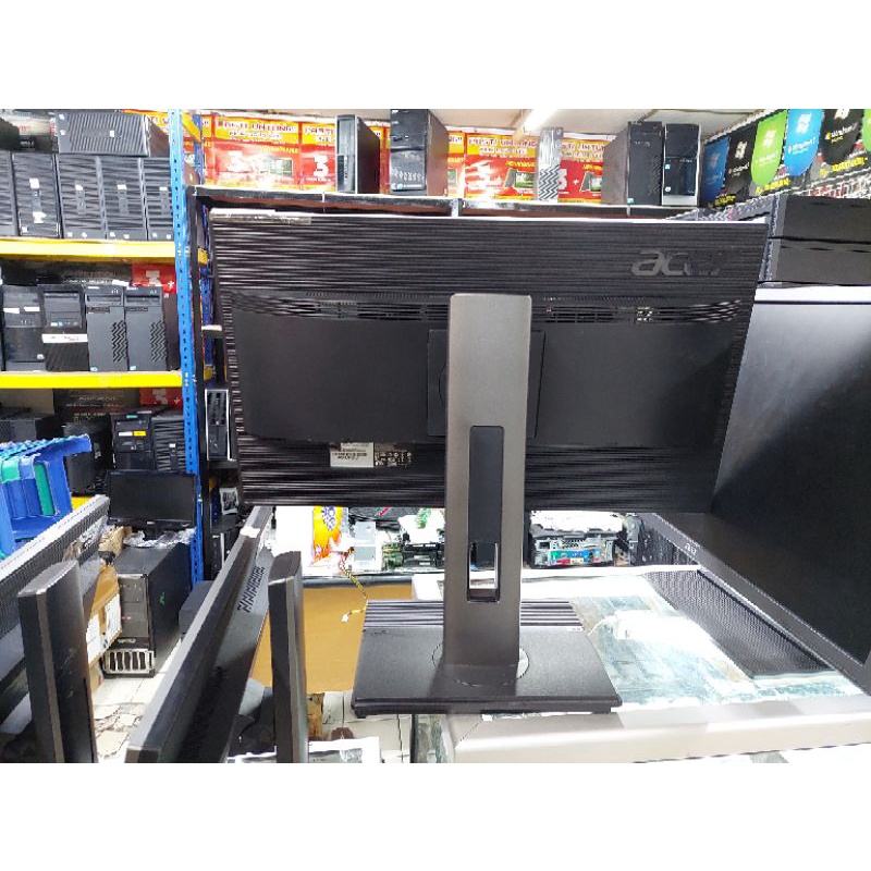 Obral Murrah Led Monitor Komputer 24 Inchi Wide Screen Merk Campur