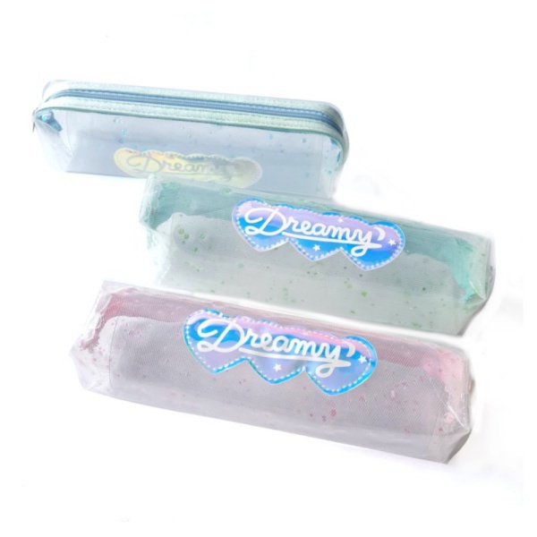 

Unik LANGUO Dreamy Pencil Case Tempat Pensil - Blue Pastel s Limited